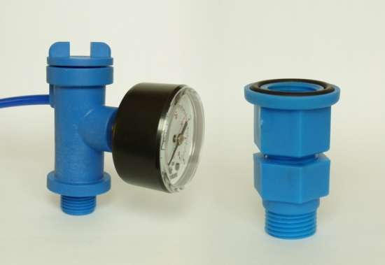 Odvzdušňovací a vypouštěcí ventil pro filtry bazénů